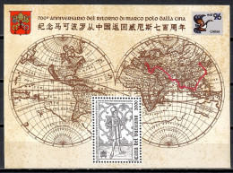 Vatican City 1996 Mi Block 16 MNH  (ZE2 VTCbl16) - Explorers