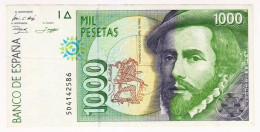 1992 Spain Espana 1000 Pestas 5D4142586 Paper Money Banknotes Currency - [ 4] 1975-… : Juan Carlos I