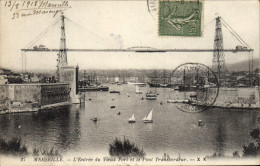 CPA Marseille L'entree Du Vieux Port Et Le Pont Transbordeur - Oude Haven (Vieux Port), Saint Victor, De Panier