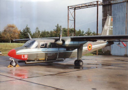 Avion Britten Norman Islander De L'armée Belge - Aviazione