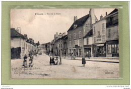 Delcampe - CHAGNY  RUE DE LA FERTE - Chagny