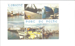 Delcampe - LORIENT  PORT DE PECHE      MULTIVUES  ***   RARE    A  SAISIR **** - Lorient