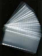 Paper Money Sleeves 180 X 71 Mm Lot 1KG (about 1050 Pcs) Polymer Holder - Collections & Lots