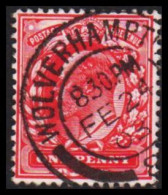 1902 - 1913. ENGLAND. Edward VII. ONE PENNY With Interesting Cancel WOLVERHAMPTON FE 24 03. (Michel 104) - JF560909 - Gebruikt