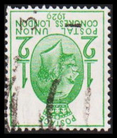 1929. POSTAL UNION CONGRESS LONDON Georg V. ½ PENNY With Inverted Watermark.  (Michel 170 Z) - JF560913 - Used Stamps