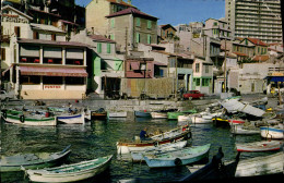 CPM Marseille La Corniche Et Le Vallon Des Auffes - Oude Haven (Vieux Port), Saint Victor, De Panier