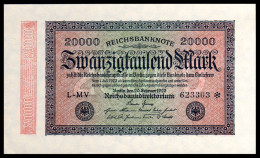 DEUTSCHLAND - ALLEMAGNE - 20000 Mark Reichsbanknote - 1923 - P85a - AUNC / Pr Neuf - 20000 Mark