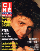 Ciné Revue B N°06 Du 07 Février 1991 Patrick Bruel (couv1), Louis De Funès, Chirurgie Esthétique - Cine / Televisión