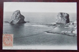 Cpa Hendaye - Les Deux Jumeaux - Hendaye