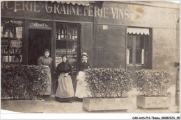 CAR-AASP13-0929 - COMMERCE - CARTE PHOTO - PHOTO D'OUVRIERES - A IDENTIFIER.EPICERIE - Other & Unclassified