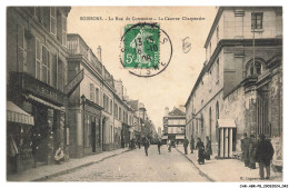 CAR-ABRP8-0679-02 - SOISSONS - La Rue Du Commerce - La Caserne Charpentier - Soissons