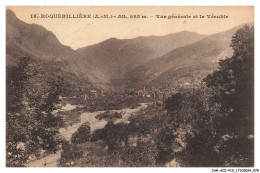 CAR-ACZP10-0527-06 - ROQUEBILLIERE - Alt 595 M - Vue Générale Et La Vésubie - Roquebilliere