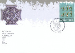 FDC 1515 (4340) Poland Centenary Of Polish Scouting Harcerstwo 2010 - Altri & Non Classificati
