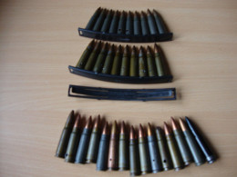 3 Lames-chargeur + 35 Cartouches AK47 - Decorative Weapons