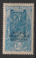CONGO - 1930 - N°YT. 107 - Cocotiers 1f50 Outremer - Neuf* / MH VF - Unused Stamps