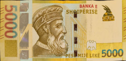 Billet [ALBANIE] - 5 000 Lek (2017) - Pick 80 - (SUP+) - Albanien