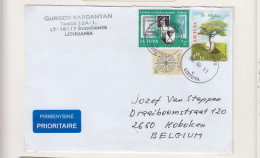 Litouwen Omslag Met Zegels 701;1035;717(jaar 2005 Niet Vermeld In Catalogus!!!) - Litouwen
