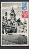 RHENANIE PALATINAT CARTE MAXIMUM MAINZ - Rijnland-Palts