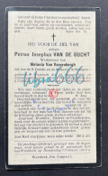 VAN DE GUCHT Petrus Josephus °WAMBEEK 1850 +WAMBEEK 1924 - VAN VAERENBERGH - Obituary Notices