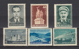 Bulgaria 1955 - Bulgarian-Soviet Friendship, Mi-Nr. 973/78, MNH** - Ongebruikt