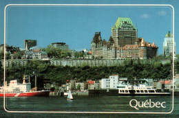 CPM - QUÉBEC - La Ville Vue De Lévis (le Port) … - Québec - Château Frontenac