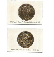 EN81 - CARTES CIGARETTES GREILING - MONNAIES DU MONDE - CHILI - Autres Marques