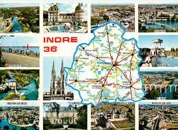 36* INDRE Multivues  CPM (10x15cm)         MA70-0163 - Sonstige & Ohne Zuordnung