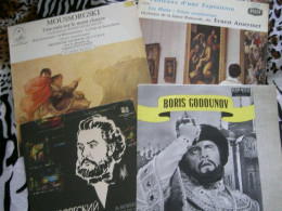 MUSSORGSKI  : " Lot 4 Albums. " - Classical