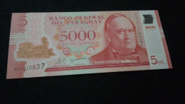 PARAGUAY--      5000   GUARANİ       -UNC- - Paraguay