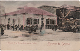 IZMIR Smyrne - Entrepots De La Cie. Du Cemin De Fer D’Aidin - Türkiye - Türkei