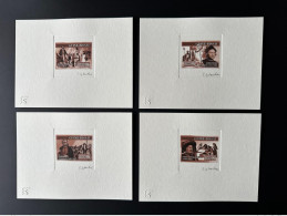 Guiné Bissau Guinea Guinée 2007 Mi. 3506 - 3509 Epreuve D'Artiste Artist Proof Colomb Columbus Kolumbus Magellan BROWN - Christopher Columbus