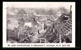 AK Böhmenkirch, Brandkatastrophe Am 14. April 1910 - Katastrophen