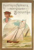 Chromos -ref-chC473- HUNTLEY & PALMERS - Bateau à Voile - Sailing Boat - - Sonstige & Ohne Zuordnung