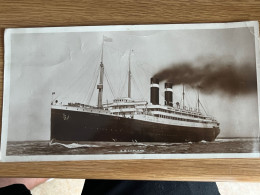 Vintage Large Photo Of SS Lapland, RED STAR LINE - Otros & Sin Clasificación