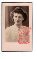 DP Foto - Christina Verstraeten 29j. ° Gent 1919 † 1948 X Edmond Lucas - Devotion Images