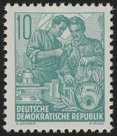 409x XI Fünfjahrplan 10 Pf Wz.2 XI, Postfrisch ** - Ungebraucht