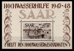 Saarland Block 2 Postfrisch #NX282 - Andere & Zonder Classificatie