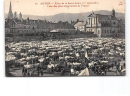 AUTUN - Foire De La Saint Ladre - Très Bon état - Autun