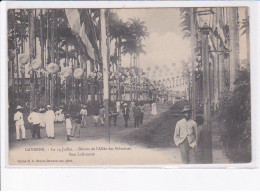CAYENNE: 14 Juillet Décors De L'allée Des Palmistes, Rue Lallouette - Très Bon état - Cayenne
