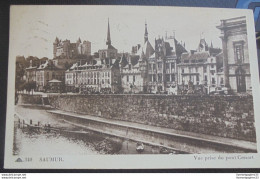 CPA (49) Saumur Vue Prise Du Pont Cessart - Saumur