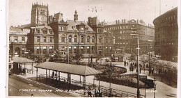 ANGLETERRE   BRADFORT FORSTER SQUARE AND G.P.O  1946 - Bradford