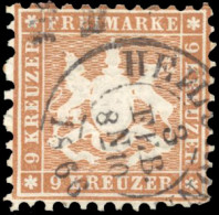 Obl.  24  9k. Lie-de-vin. Obl. TB. - Ungebraucht