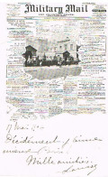ANGLETERRE  LONDON MILATARY MAIL  1904 - Autres & Non Classés