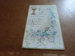 BC15-66 Souvenir Première Communion  Communie  Théodore De Reul 1894  Bruxelles - Communion