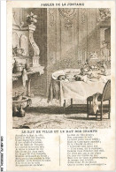 CAR-ABRP2-0154-PUBLICITE - FABLES DE LA FONTAINE - LE RAT DE VILLE ET LE RAT DES CHAMPS - Werbepostkarten