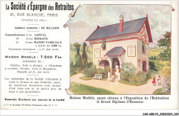 CAR-ABRP2-0153-PUBLICITE - LA SOCIETE D'EPARGNE DES RETRAITES - Werbepostkarten
