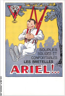 CAR-ABRP1-0029-PUBLICITE - ARIEL - SOUPLES SOLIDES ET CONFORTABLES - LES BRETELLES - Reclame
