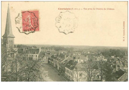 28.COURTALAIN.n°8041.VUE PRISE DU THEATRE DU CHATEAU - Courtalain