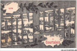 CAR-AACP2-28-0134 - COURTALAIN - Un Bonjour De Courtalain - Courtalain