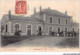 CAR-AACP2-28-0138 - COURTALAIN - La Gare - Courtalain
